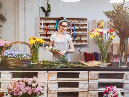 鲜花店名字大全时尚大气,眼前一亮的花店名字